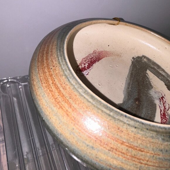 Tierra Firme Ceramica Gres Barbara Crummenauer 7.5" Pottery Bowl Santiago Chile - Picture 10 of 16